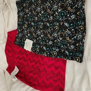 NWT Lularoe cassie skirts